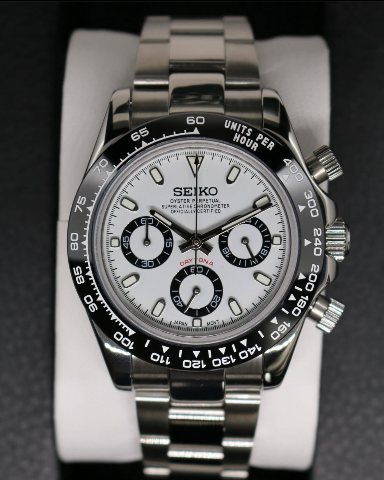 Seiko model Daytona “Panda”